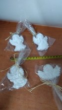 Anioł płaski gips podziękowania A-1