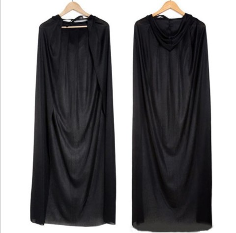 Halloween peleryna czarna 80 cm NT1849
