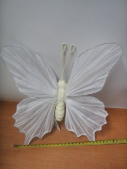 Motyl na klips papierowy 30cm 86736
