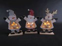 Ozdoba świąteczna led BOŻE NARODZENIE 28x18 cm.