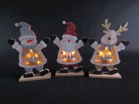 Ozdoba świąteczna led BOŻE NARODZENIE 28x18 cm.