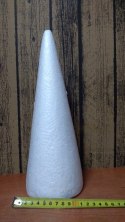 Stożek styropianowy 31cm | XML-15058
