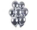 Balony shiny 13 cali - srebrne / 50 szt. GB120/89