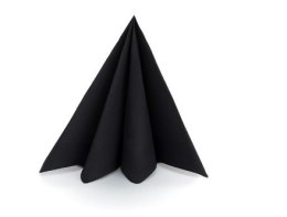 Serwetki gładkie Tendance 50szt 38x38cm czarne 02-41