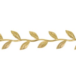 Wstążka girlanda listki złote 300cm 169780